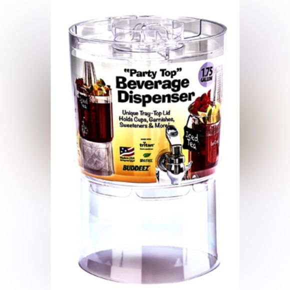 Buddeez 1.75 gallon beverage dispenser new in box - Picture 2 of 7